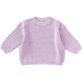 thumbnail image 1 of Kiijoy Toddler Girls Sweater Kids Pullover Top Knitted Sweathshirt Knitwear, Sizes 3-4, 1 of 3