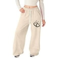 thumbnail image 1 of Kiijoy Toddler Girls Valentine's Day Sweatpants Loose Fit Straight Leg Active Pants, Sizes 4-5, 1 of 8