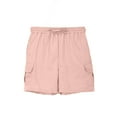 thumbnail image 1 of Kiijoy Tween Boys Cargo Shorts Casual Solid Knee-Length Shorts with Pockets, Sizes 3-14, 1 of 6