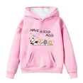 thumbnail image 1 of Kiijoy Tween Girls Casual Hoodie Cute Animal Print Soft Hooded Sweatshirt, Sizes 12-13, 1 of 3