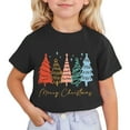 thumbnail image 1 of Kiijoy Tween Girls Christmas Tree T-Shirt Short Sleeve Graphic T Shirt Tee, Sizes 12-13, 1 of 3