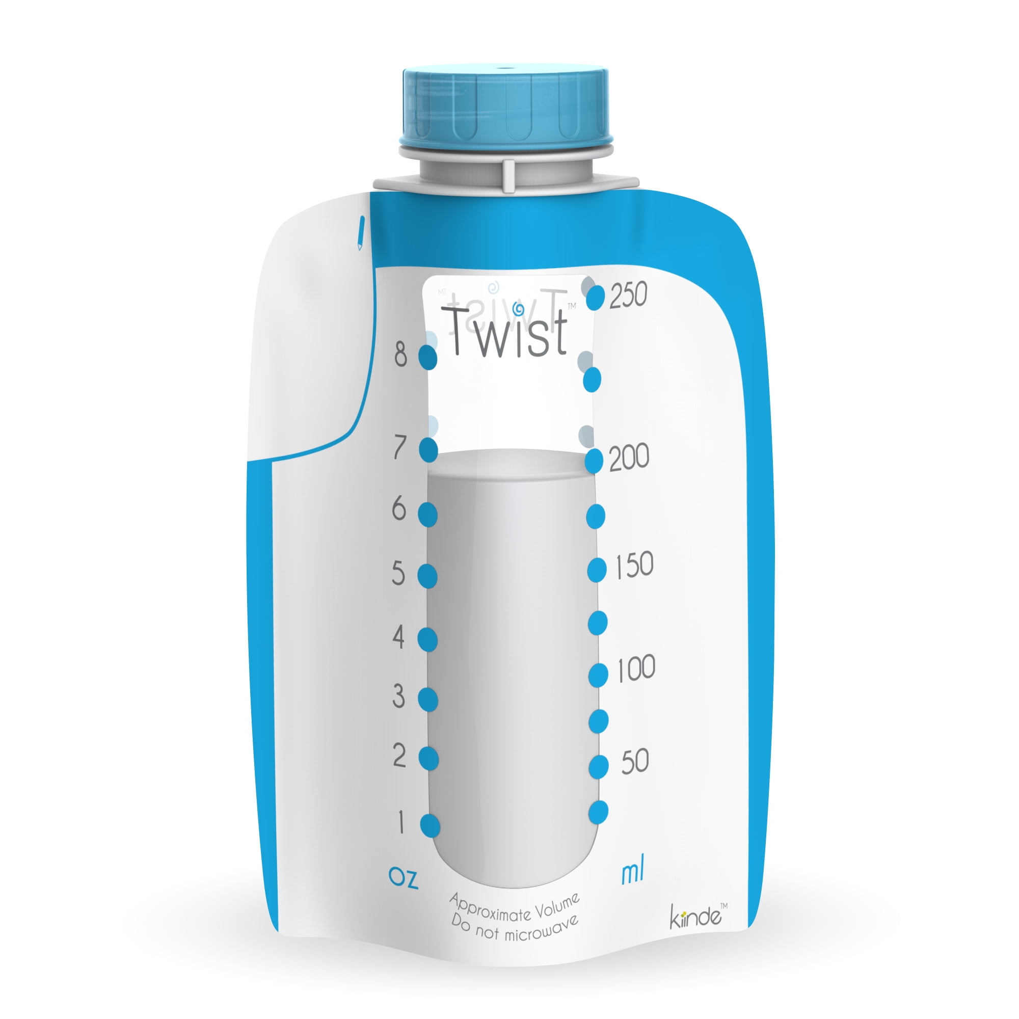 Kiinde Twist Pouch DirectPump DirectFeed Twist Cap Breast Milk