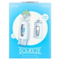 thumbnail image 1 of Kiinde Twist Squeeze Natural Baby Breast Milk Feeding Bottle with Nipples and Case (2 Pack), 1 of 9
