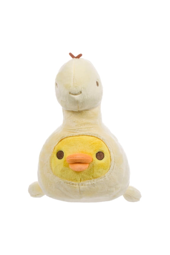 Kiiroitori San-X Original Plays with Dino Series Plush - Pastel Yellow