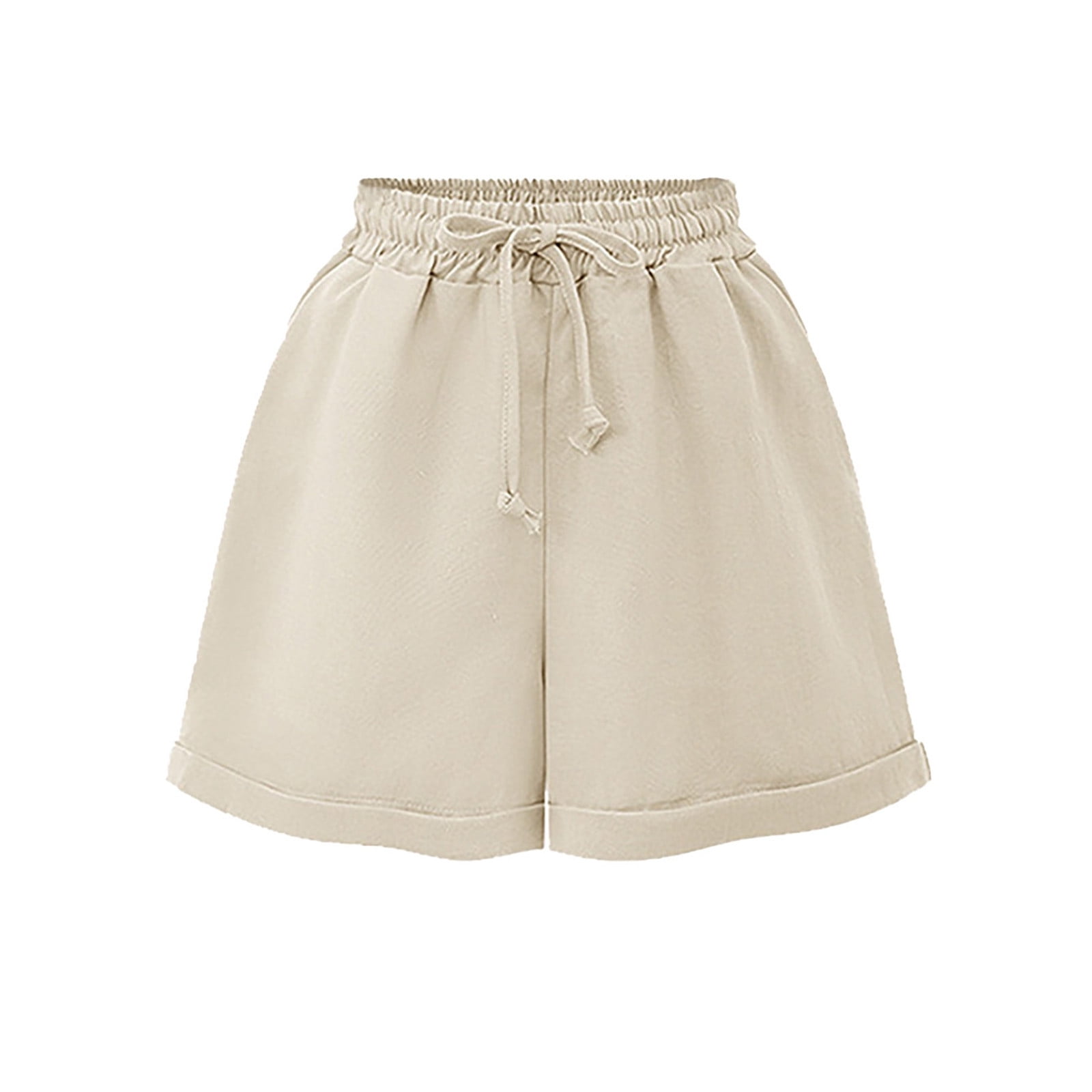 Kiittyyyy Bike Shorts Yoga Shorts for Women Women Running Shorts White