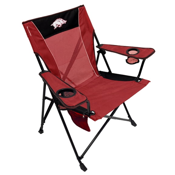 Kijaro Dual Lock Pro University of Arkansas Seat Lock Camping Chairs with Carry Bag