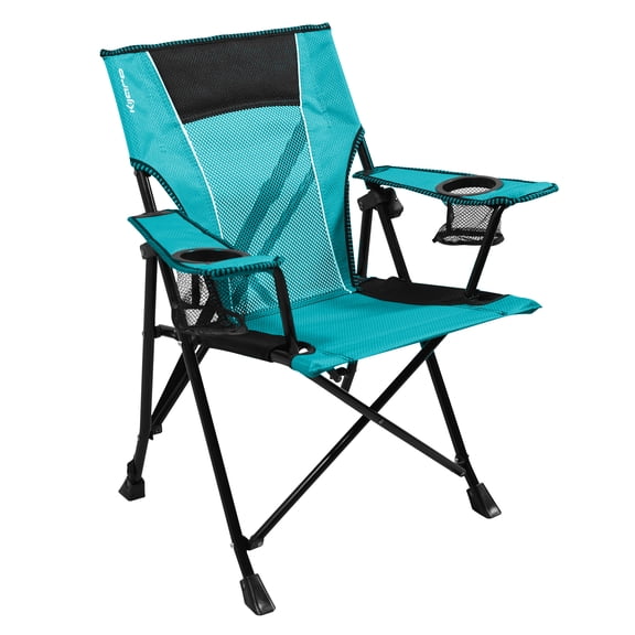 Kijaro Dual Lock Junior Seat Lock Camping Chairs with Carry Bag, Ionian Turquoise