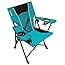 Kijaro Dual Lock Junior Seat Lock Camping Chairs with Carry Bag, Ionian Turquoise