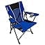 Kijaro Dual Lock Junior Seat Lock Camping Chairs with Carry Bag, Maldives Blue