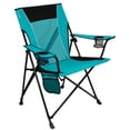 thumbnail image 1 of Kijaro Dual Lock Seat Lock Camping Chairs with Carry Bag, Ionian Turquoise, 1 of 8