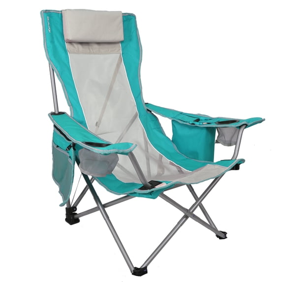 Kijaro Coast Beach Sling Outdoors Folding Camping Chairs, Ionian Turquoise