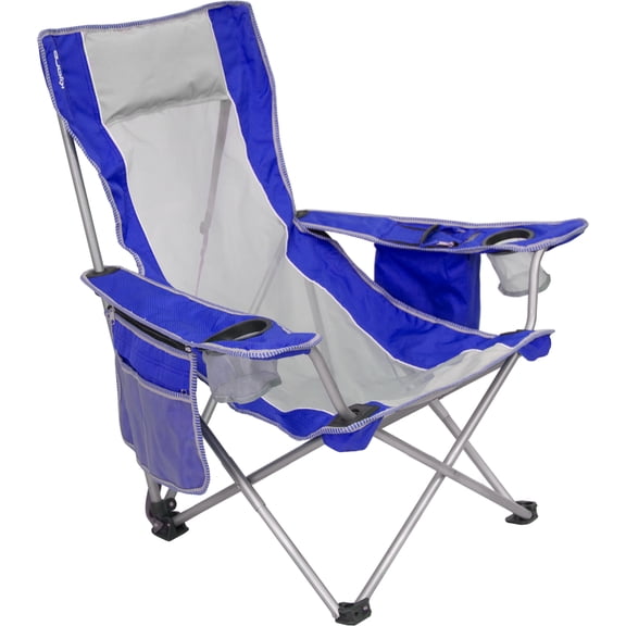 Kijaro Maldives Coast Beach Sling Folding Beach Chair with Carry Bag, Maldives Blue