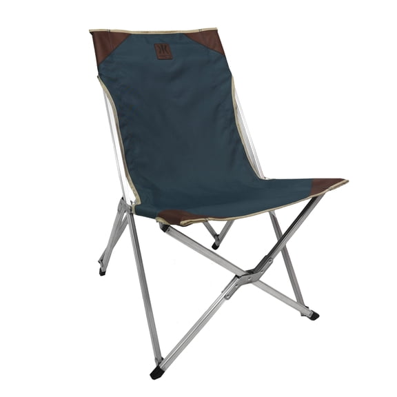 Kijaro Native Comfort Outdoors Lightweight Camping Chairs with Carry Bag, Smokey Mountain Blue