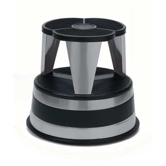 Kik Step Rolling Step Stool in Gray