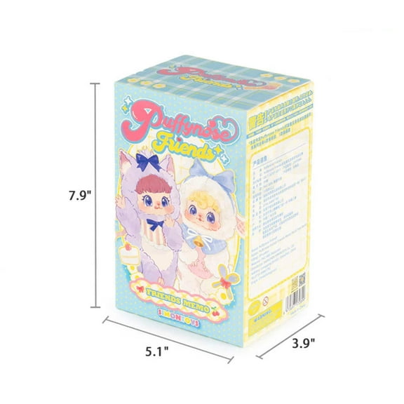 Kika Goods Puffynose Friends Memo Series Plush Single Blind Box