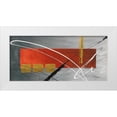 thumbnail image 1 of Kikani, Umang 18x10 White Modern Wood Framed Museum Art Print Titled - Nonpartision II, 1 of 4