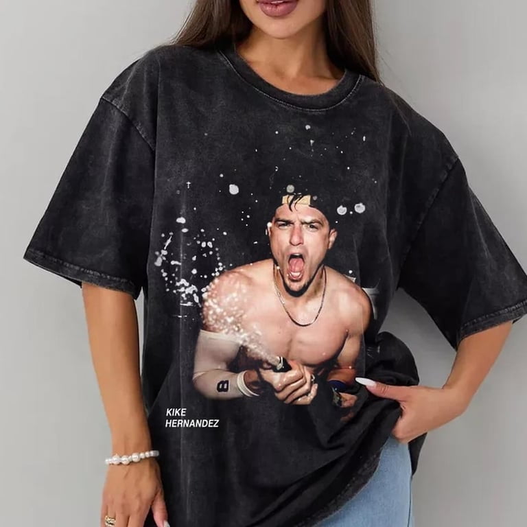 Kike Hernandez Meme Tee, Los Angeles Baseball Champions 2025 Retro T-Shirt, Game Day Shirt