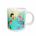 thumbnail image 1 of 3drose, Kikeo Explores the Underwater World and Photographs a Curious Fish, 11oz Mug, 1 of 6