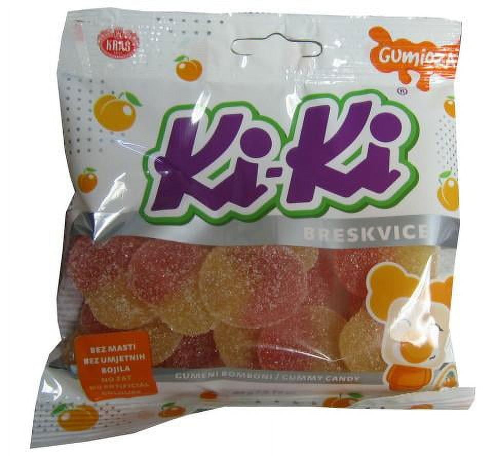 Kiki Gummi Peaches, 90g - Walmart.com