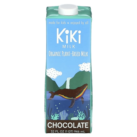 Kiki Milk Organic Plant-Based Milk, Chocolate, 32 fl oz (946 ml)