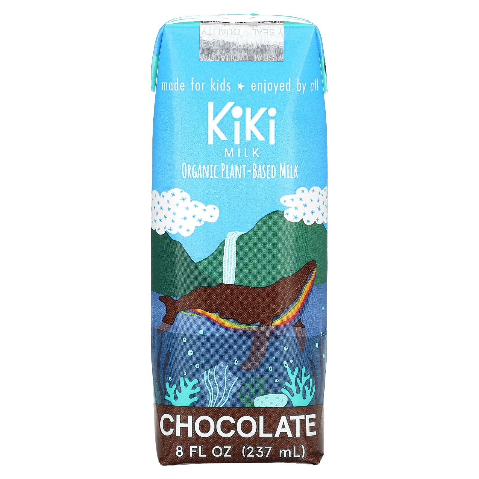 Kiki Milk Organic Plant-Based Chocolate Milk, 8 fl oz, Kids