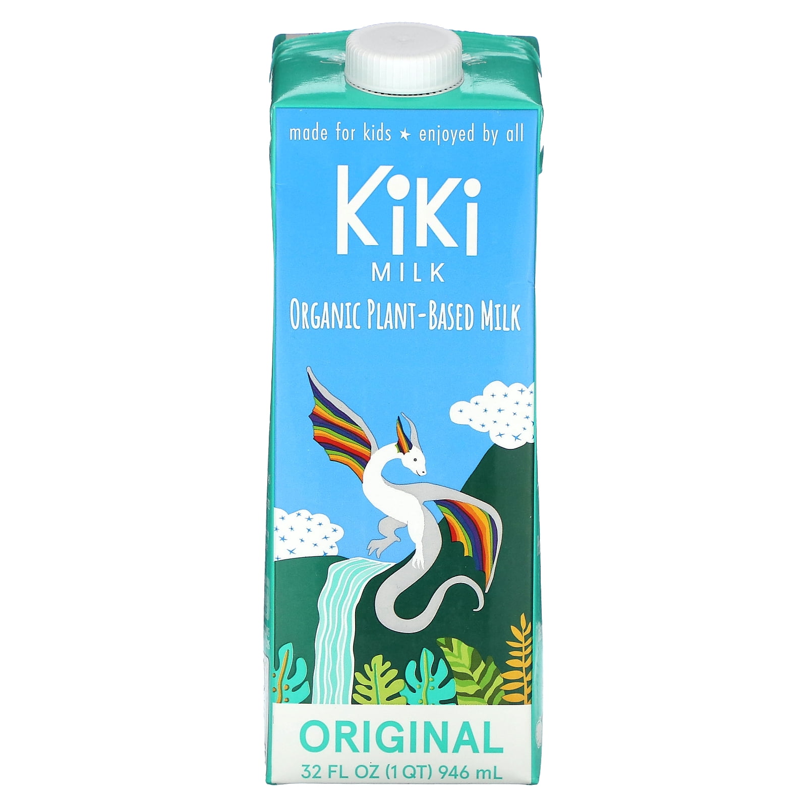 Kiki Milk Organic Plant-Based Milk, 32 fl oz, Dairy Free, Whole