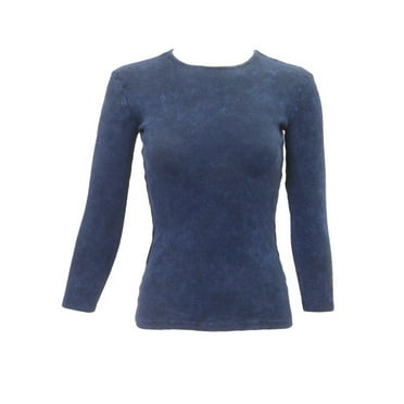 Kiki Riki 3/4 Sleeve Ribbed Shirt