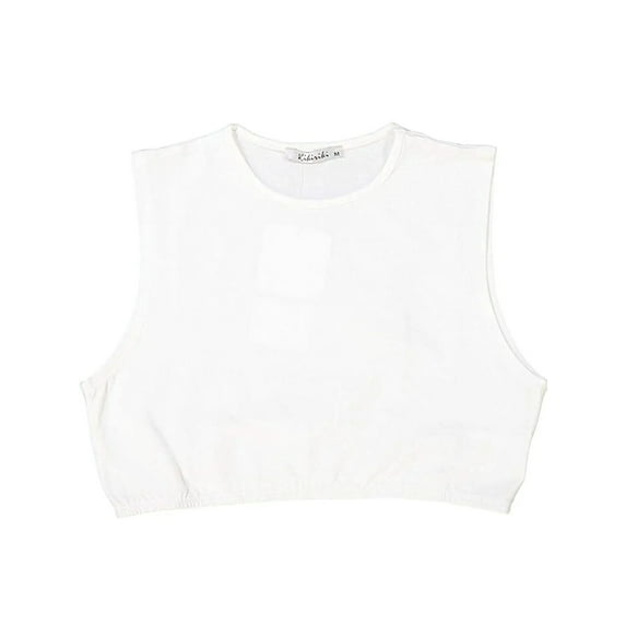 Kiki Riki Cropped Sleeveless Cotton Shell (14915)