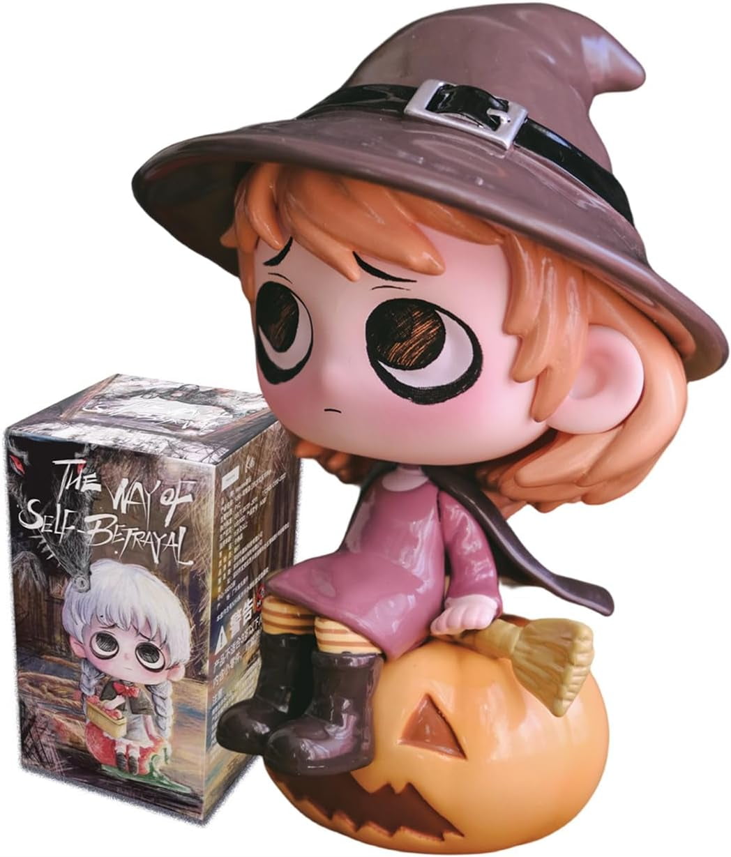 Kiki The Way of Self-betrayal  Blind Box Figures 10PCs Cute Collectible Toys Home Decorations, Holiday Birthday Gifts