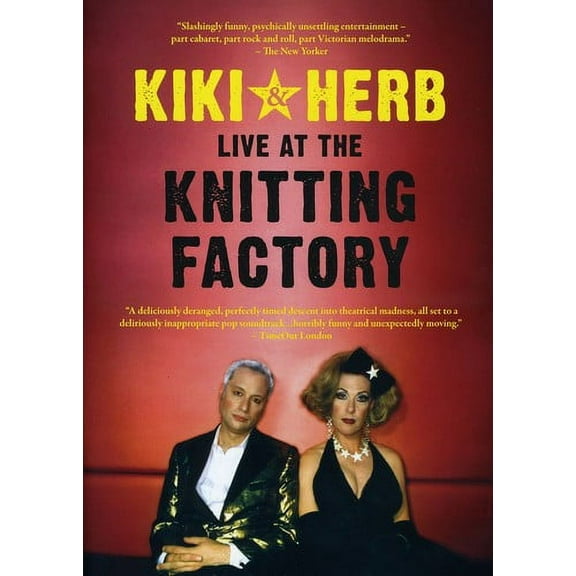 Kiki and Herb at the Knitting Factory (DVD), Alive Mind, Comedy