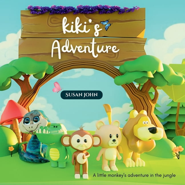 Kiki's Adventure: A Fun Jungle Story About Friendship, Courage, and Helping Others Age 4-9 with vibrant 3D Animated Illu, (Paperback)