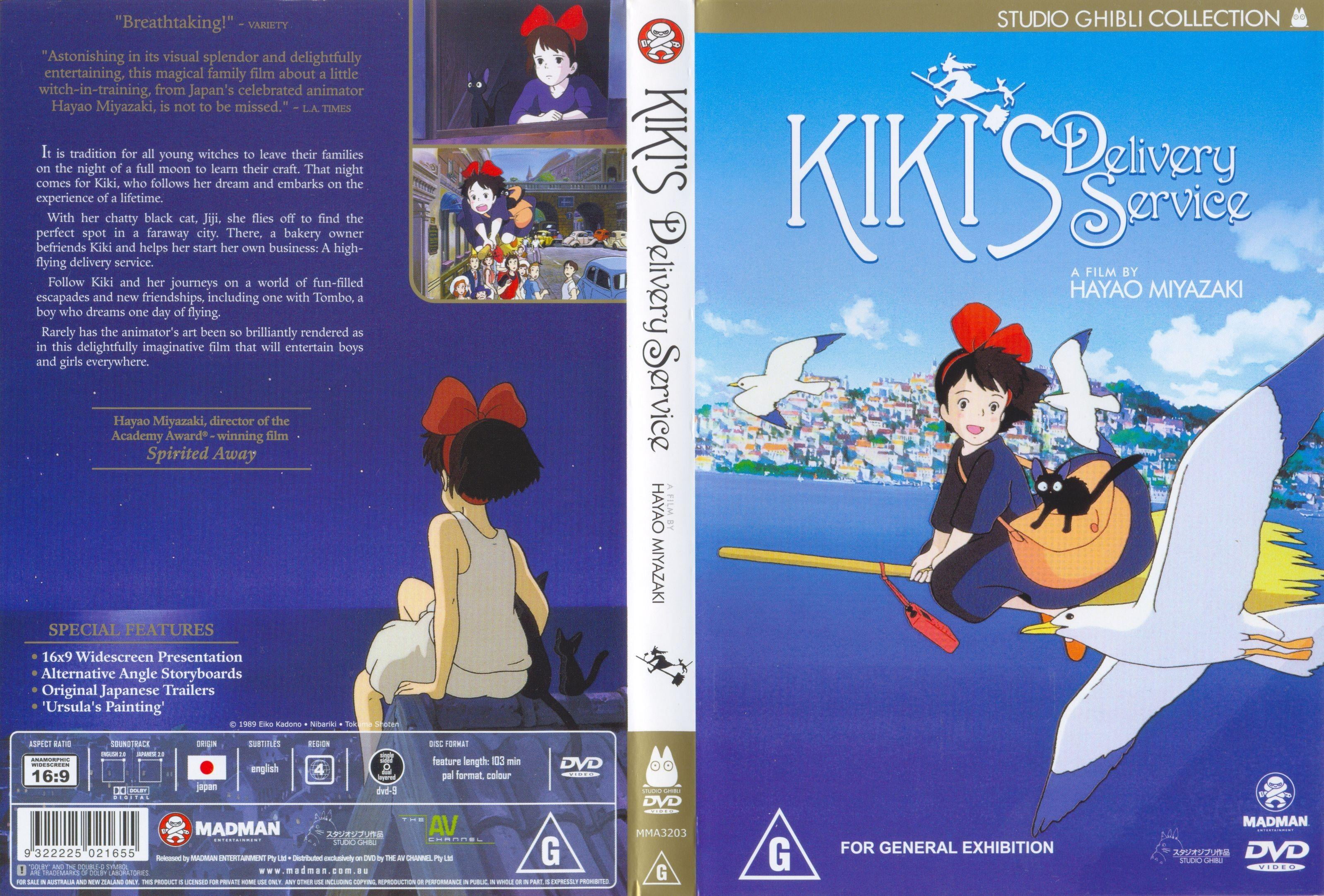 Kiki's Delivery Service [DVD] [1989]