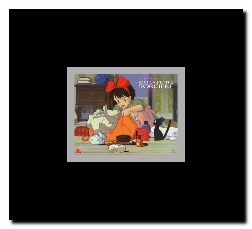 Kiki's Delivery Service (French Title) Framed Movie Poster
