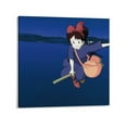 thumbnail image 1 of Kiki's Delivery Service Japan Anime Poster Canvas Poster Wall Art Picture Prints Hanging Photo Gift Decor Home Posters Artworks 20x20inch(50x50cm), 1 of 5
