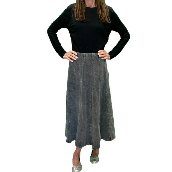 Kikiriki Denim Panel Lola Skirt