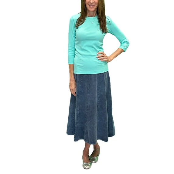 Kikiriki Denim Panel Lola Skirt