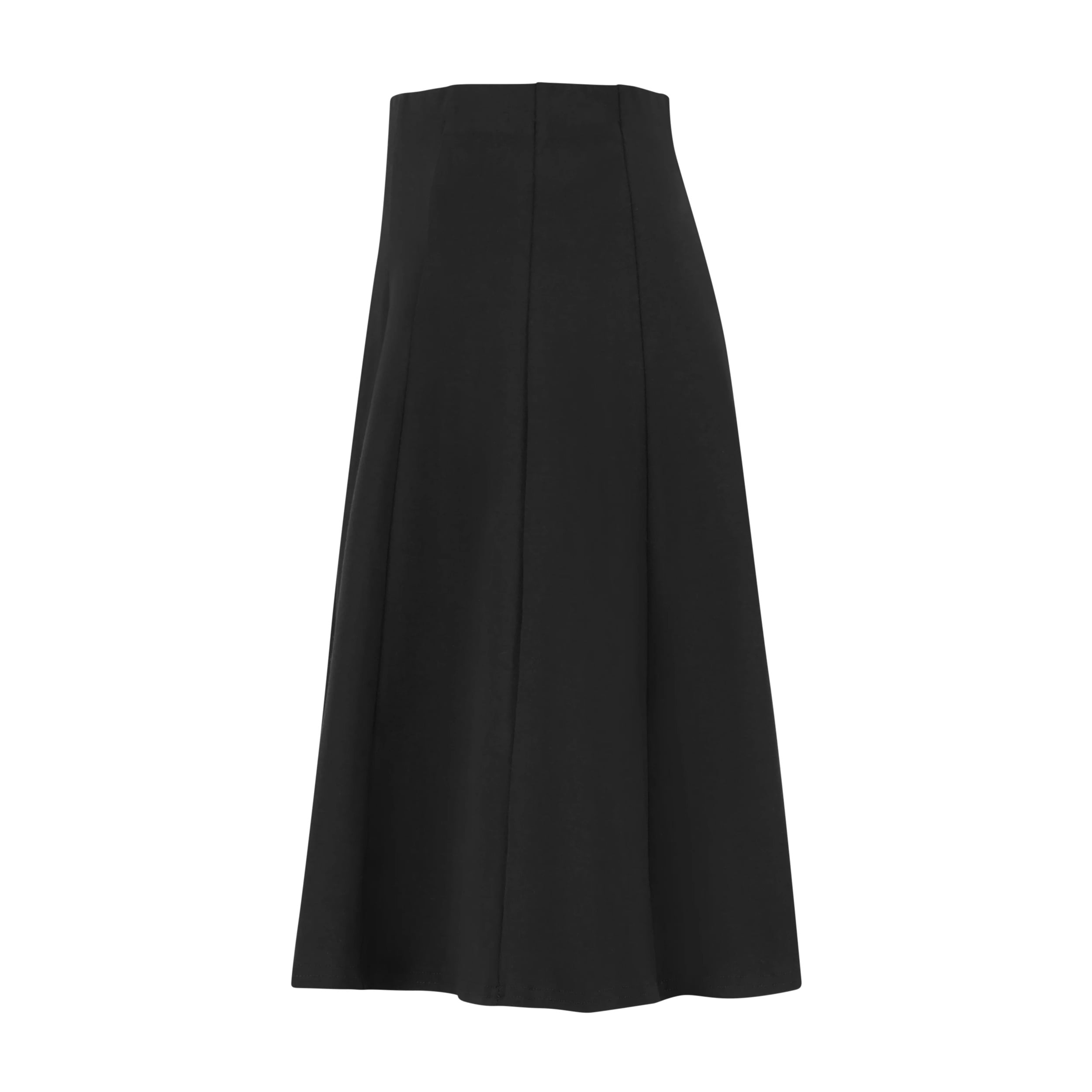Jupe Longue De Soirée Kikiriki - Coupe A-Line - Taille S - Noire Doublée