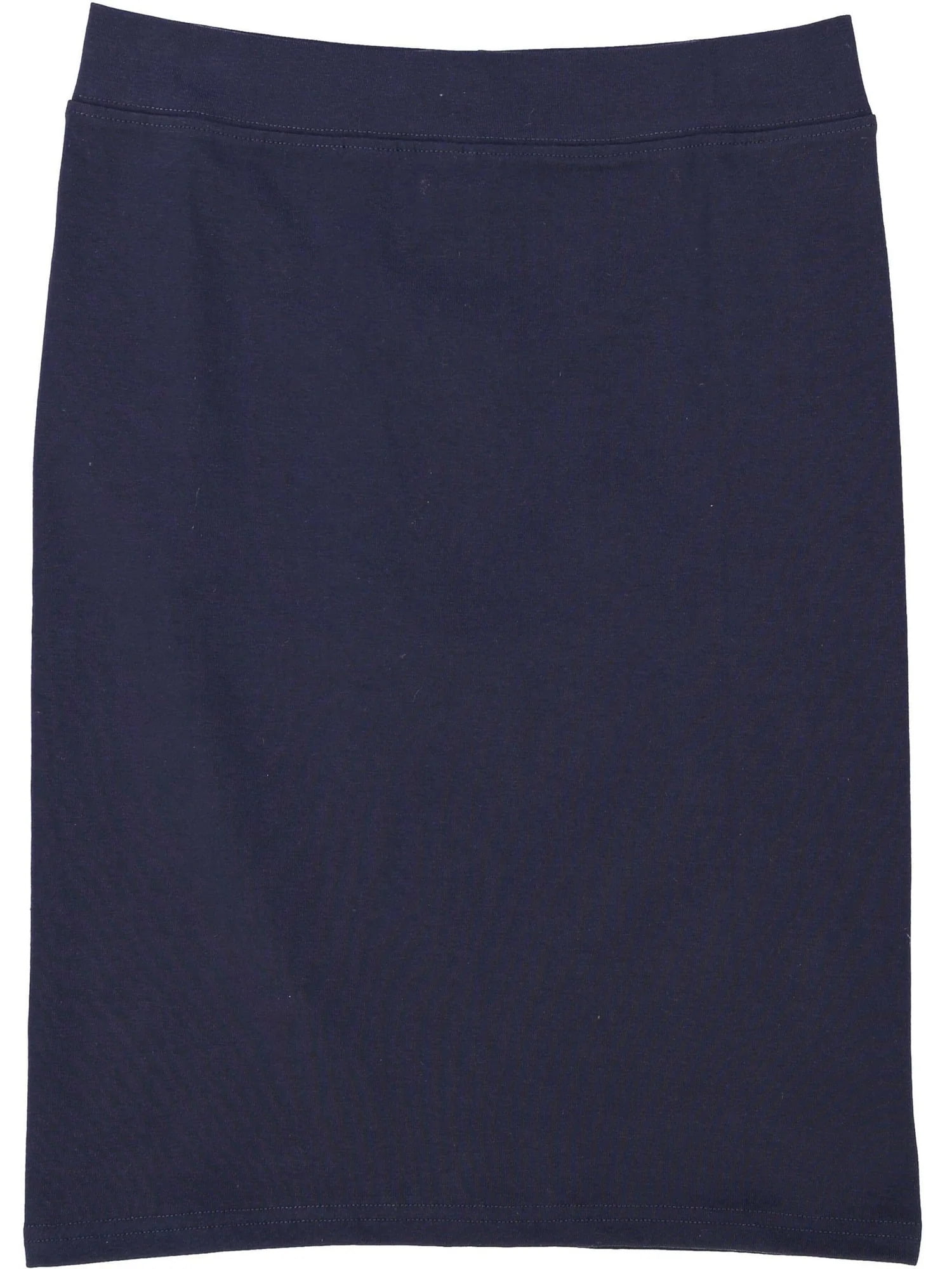 Kiki Riki Women's Cotton Pencil Skirt – Stretchy, Comfy, & Perfect For Everyday Wear (Navy, Small) - View #3