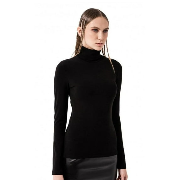 Kikiriki Long Sleeve Cotton Turtleneck Shell 12714