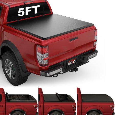 Kikito Vinyl Soft Roll-Up Tonneau Cover Truck Bed for 2019-2025 Ranger 5FT/61inch