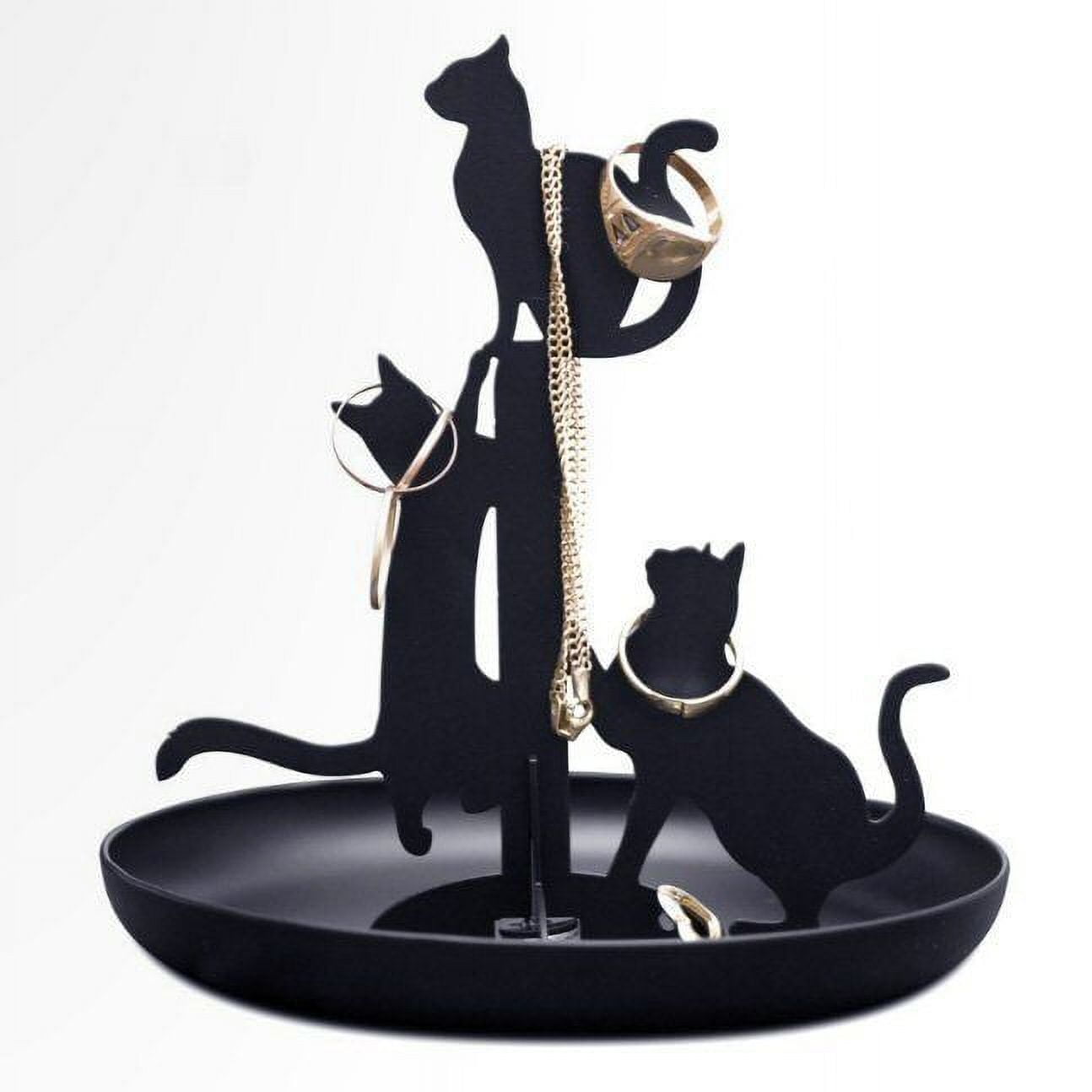Cat shop jewelry holder