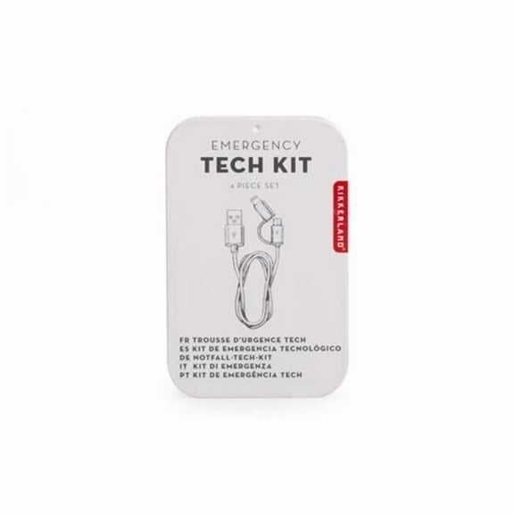Kikkerland Design Emergency Tech Kit