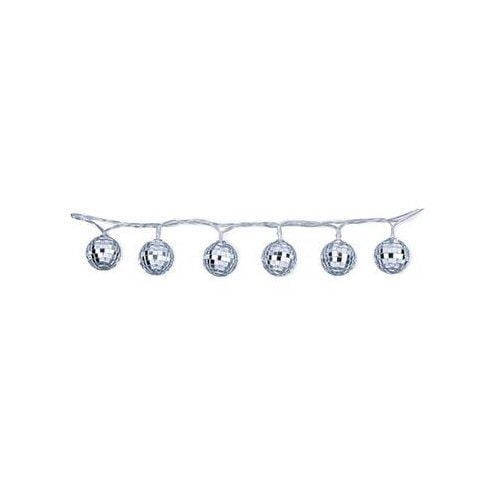 Kikkerland Disco Mirror Ball LED String Lights