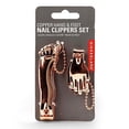 thumbnail image 1 of Kikkerland Hand and Foot Clipper Set, Copper, 1 of 3