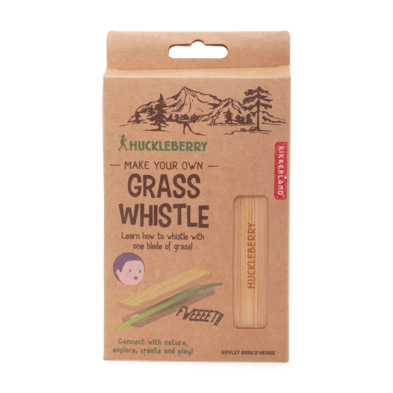 Kikkerland Huckleberry Grass Whistle