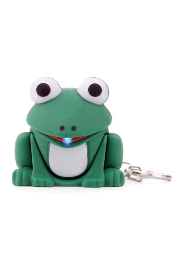 Frog LED Keychain with Sound - 2 pack