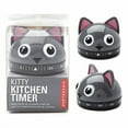 thumbnail image 1 of Kikkerland Kitty Cat Kitchen Timer 60 Min Cooking Count Down Clock Alarm Gift, 1 of 1