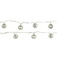thumbnail image 1 of Kikkerland String Lights Silver Globe, 1 of 3