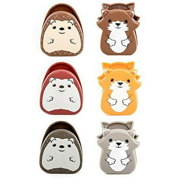 Kikkerland Woodlands Bag Clip, Set of 6