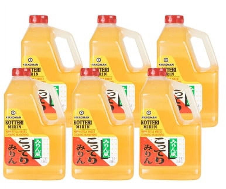 Kikkoman Kotteri Mirin Sweet Seasoning - 0.5 Gallon, 6/Case